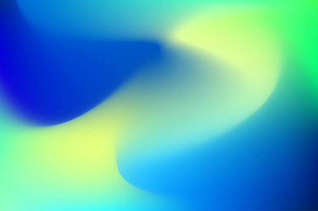 Flydende gradient, levende blå baggrund