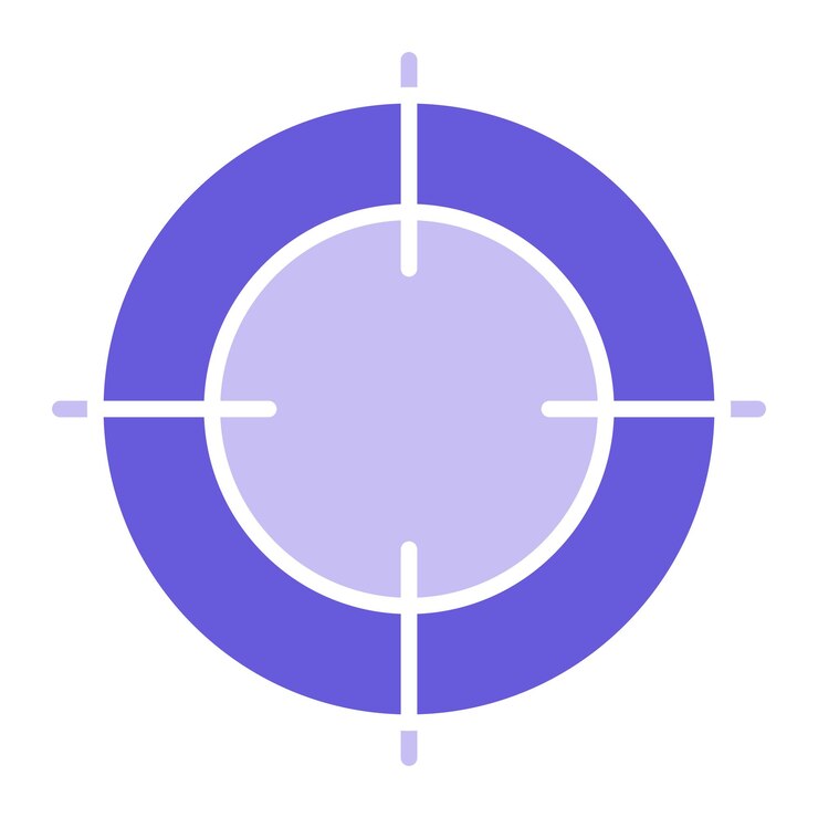 Vektor focus icon