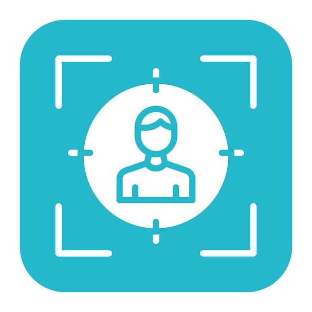 Focus On User icon vector image Can be used for Crisis Mangement