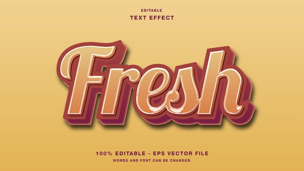 folder paper style editable text effect