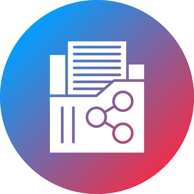 Folder Sharing icon vector image Can be used for Networking and Data Sharing
