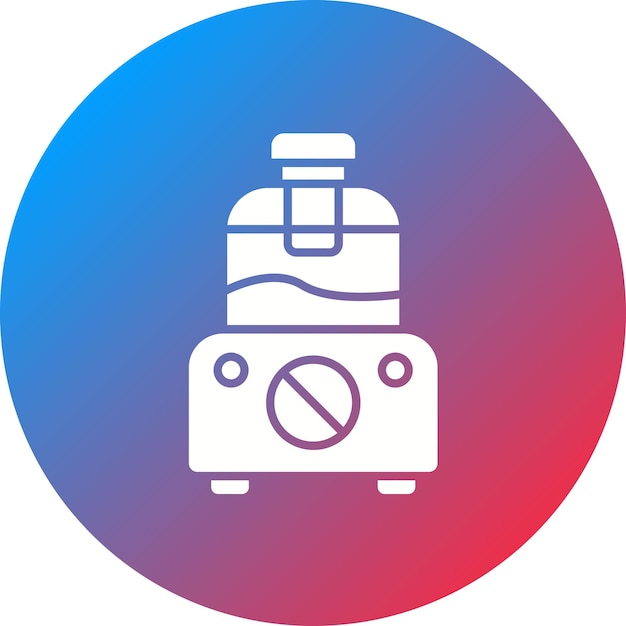food processor icon vector image can be used for dieting