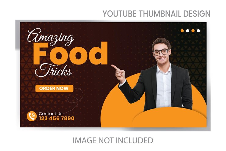 food youtube thumbnail