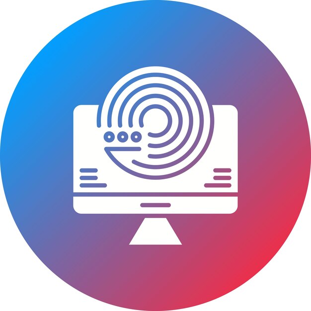 forecasting model icon vector image can be used for data analytics