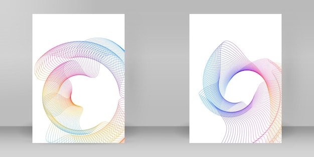 Företagsmallar för presentationsverktyg för flera ändamål Enkelt redigerbar vektor EPS 10-layoutdesign broschyr A4-format reklam för ny produkt nyhetsbrev teknik grafik rapport företag evenemang fest