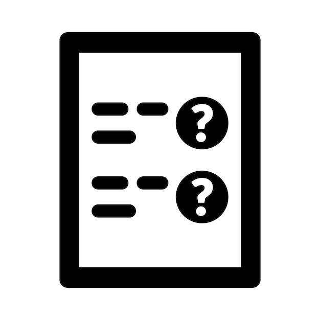 Form inquiry icon