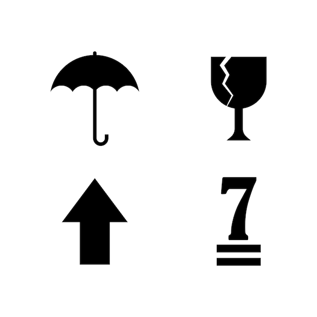 Fragile icon