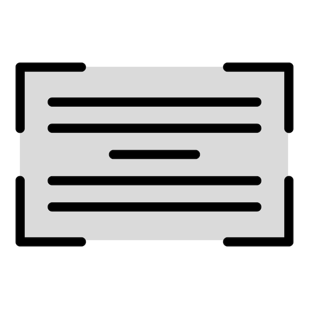 Frame barcode icon outline vector Qr code Scan qrcode color flat