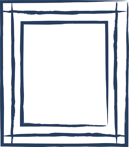 Frame hand drawn vector illustration
