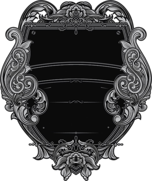 frame victorian ornament