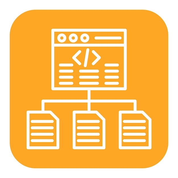 Framework vector icon Can be used for No Code iconset