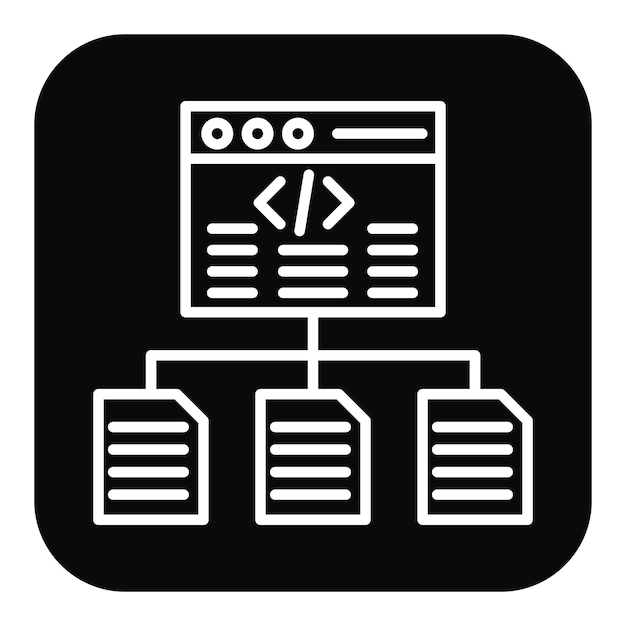 Framework vector icon Can be used for No Code iconset
