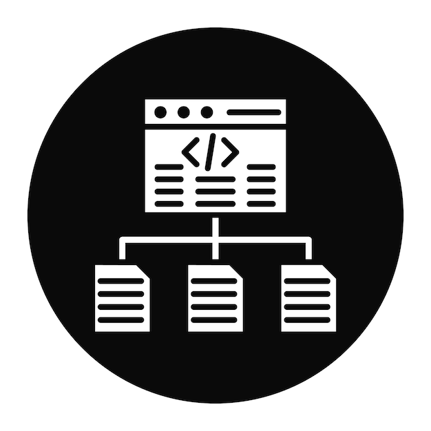 Framework vector icon Can be used for No Code iconset
