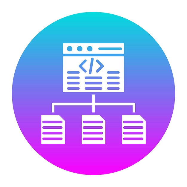 Framework vector icon Can be used for No Code iconset