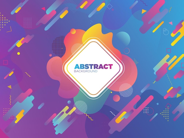Free vector 3d abstract gradient papercut colorful background