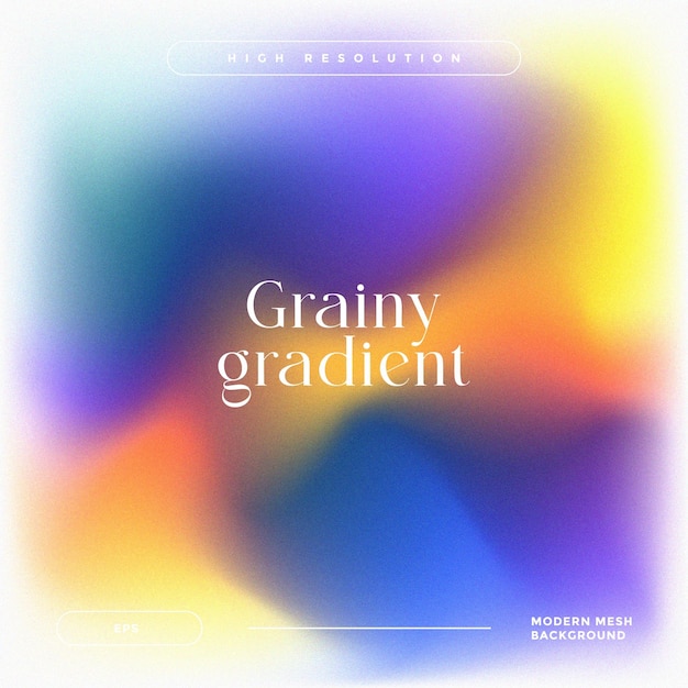 Free Vector colorful grainy gradient background