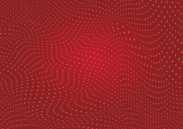 Free vector red dot abstract background