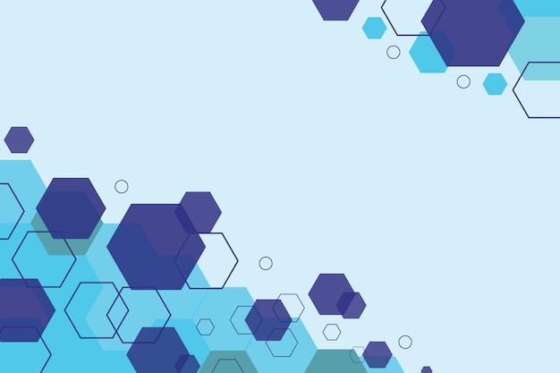 free vector retro gradient geometric shapes background