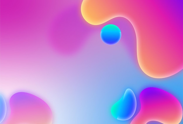 freeform gradient ibackground with a beautiful color combination