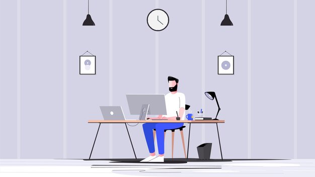 Freelance Designer Workspace