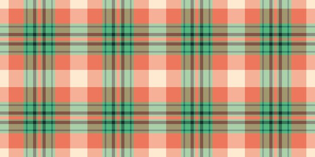french fabric background plaid order textile texture tartan scenery check vector pattern seamless in yellow and red colors