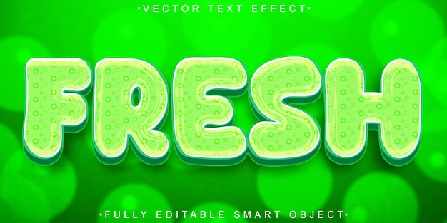 fresh fruit vector fully editable smart object text effect