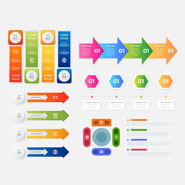Full pack infograpic collection