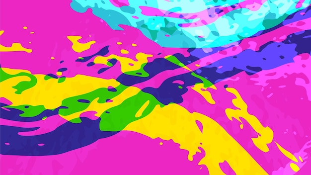 funki neon vector web background colorful vector110