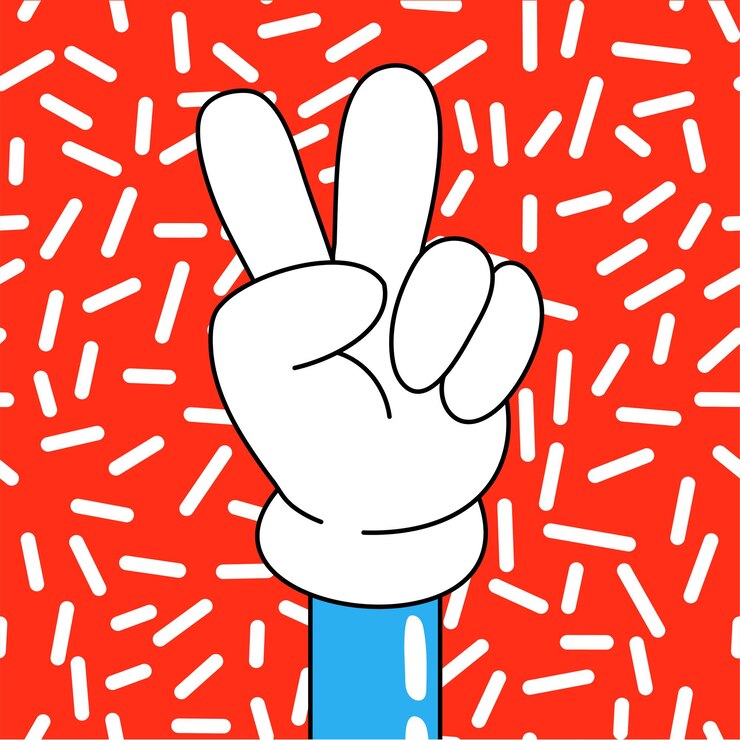 Funny cartoon characters. Square posters, sticker pack.