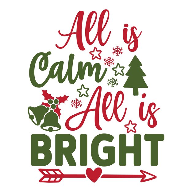 Funny Christmas SVG Design