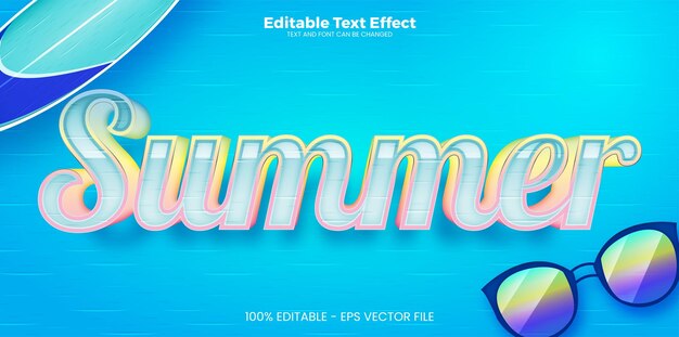 funny editable text effect in modern trend style