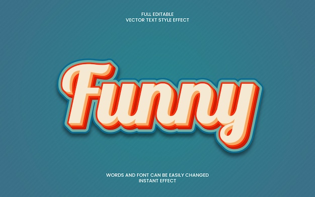 Funny Text Effect
