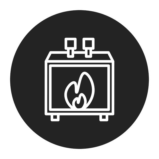 Furnace icon vector image Can be used for Mining And Crafting