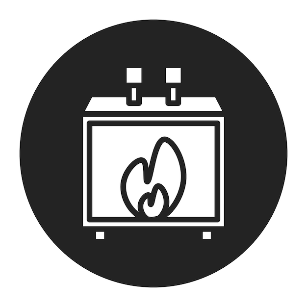 Furnace icon vector image Can be used for Mining And Crafting