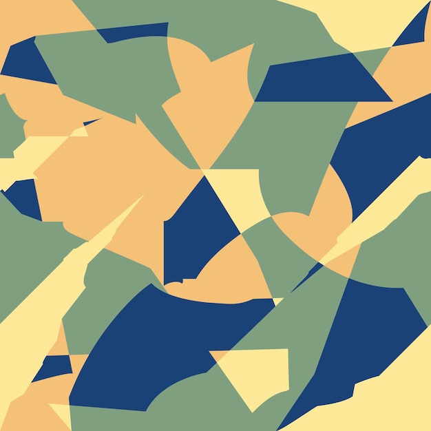 futurism geometric repeat camouflage pattern