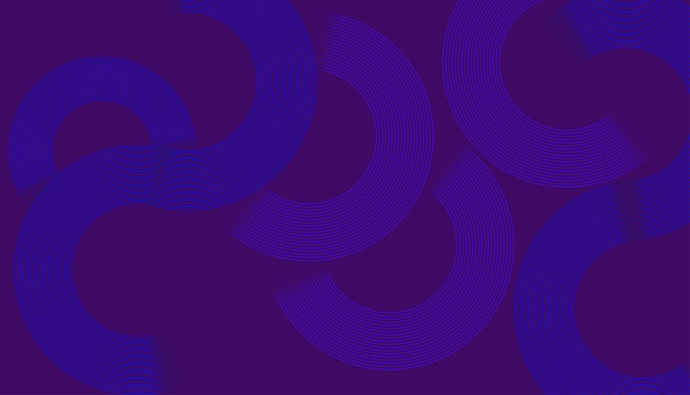 Futuristic Abstract Background with Circular Interconnected Cyan Lines on a Dark Gradient Creating a Sleek Minimal and Modern Design for Business and Technology Branding