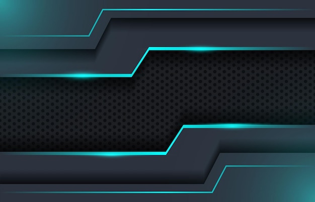 Futuristic blue background design