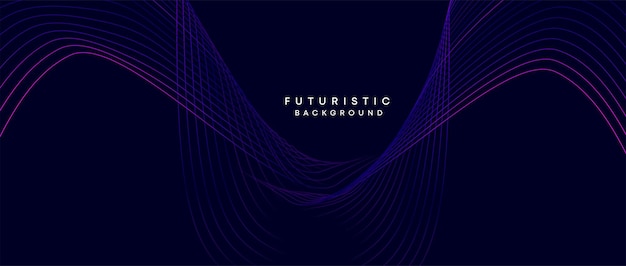 futuristic technology digital age data visualization blue future technology banner background