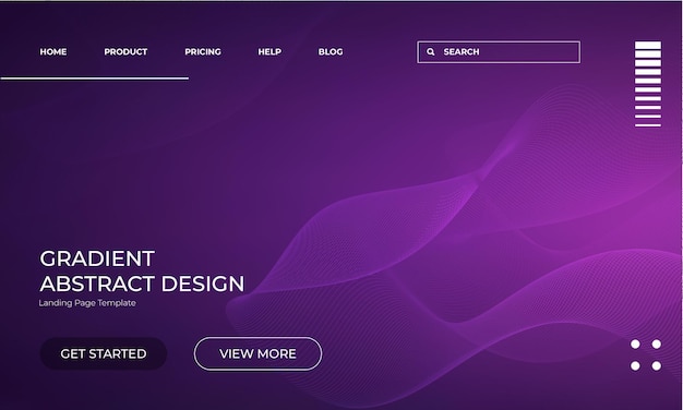 Futuristic Vector Gradient Colorful Background Featuring Dark Purple Hues