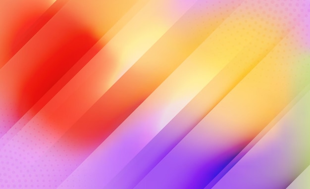 Futuristic Vector Gradient Geometric Pattern Design