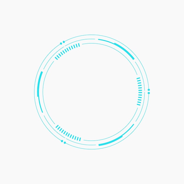 Futuristisk teknologi-cirkel
