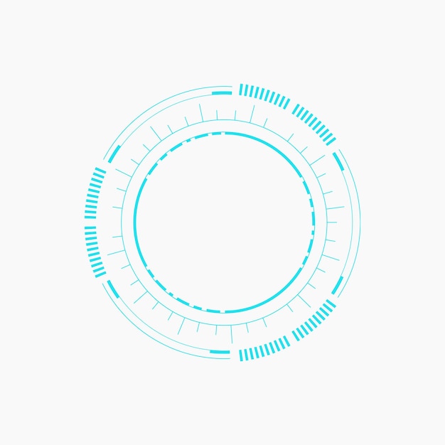 Futuristisk teknologi-cirkel