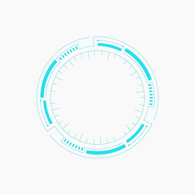 Futuristisk teknologi-cirkel
