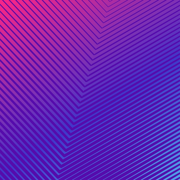 Fyrkantig bakgrund med gradient lila geometrisk design