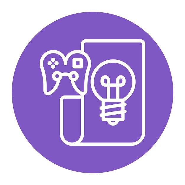 Game Concept icon vector image Can be used for Game Design