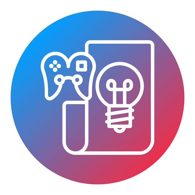 Game Concept icon vector image Can be used for Game Design