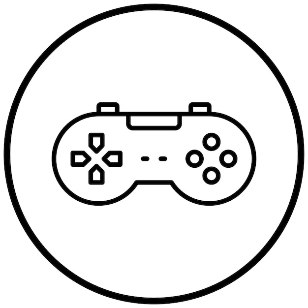 Game Controller Icon Style