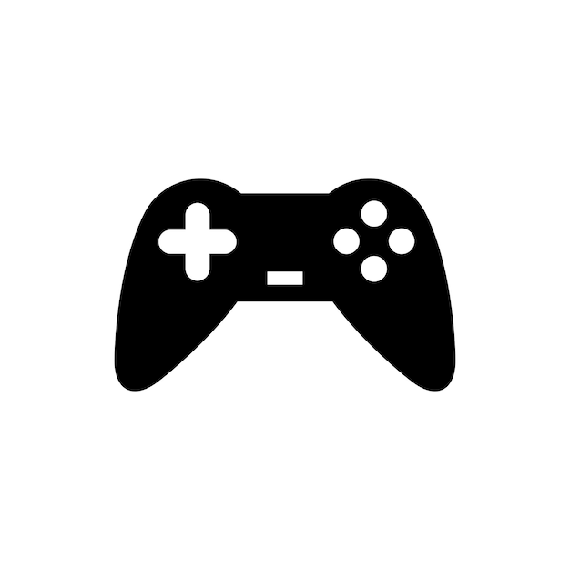 game controller icon vector design template