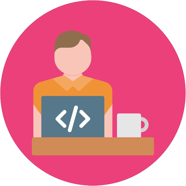 game developer icon vector image can be used for game design