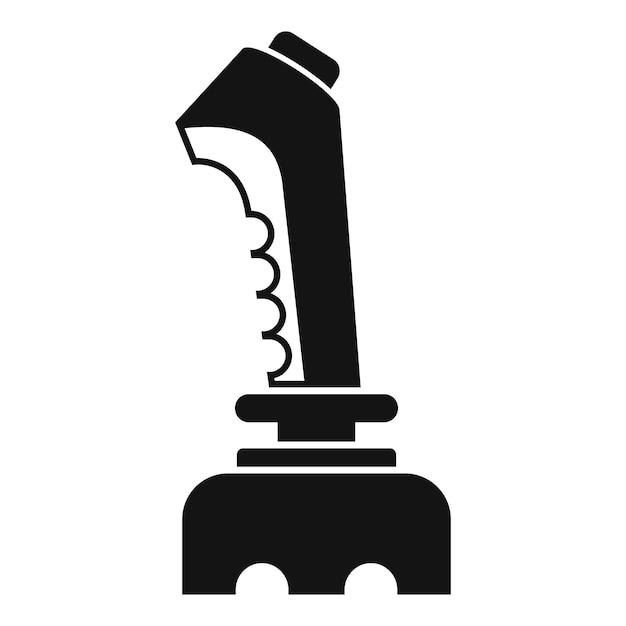 Gamification joystick icon Simple illustration of gamification joystick vector icon for web design isolated on white background